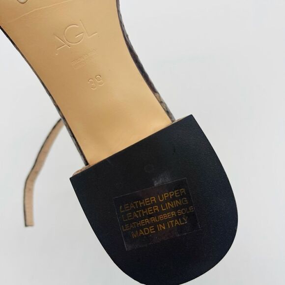 Snake Embossed Block Heel Sandal
AGL - Picture 9 of 10